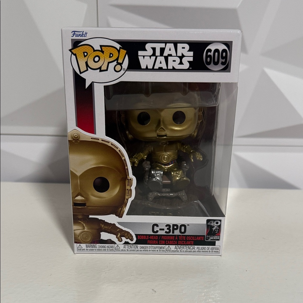 Funko Pop Star Wars C-3PO Gold Figure